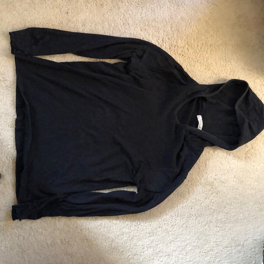 Threads 4 thought, Black hooded pull over
